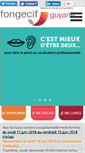 Mobile Screenshot of fongecif-guyane.com